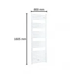Evenes Handtuchheizkörper Jessica 1605 x 800 mm weiß