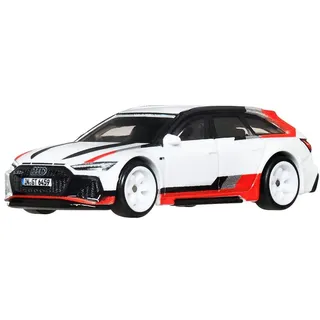 HOT WHEELS Premium Car Culture Sammel-Spielzeugauto, Die-Cast Mazda RX3 Wagon im Maßstab 1:64, Fast Wagons Fahrzeug mit Real Riders-Rädern, JBK51