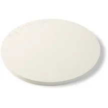Big Green Egg Pizzastein L Keramik beige