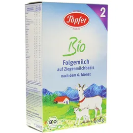 Töpfer Bio Folgemilch auf Ziegenmilchbasis 2 400 g