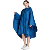 Wetry - Wasserdichter Regenponcho für Damen, Notfallregenmantel mit Kapuze für Freizeitaktivitäten im Freien, Festivals, Camping, Wandern - Einheitsgröße