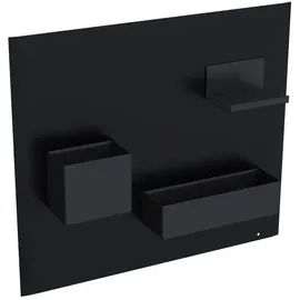 Geberit Acanto 44,9x38,8x7,5cm, schwarz/schwarz matt