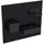 Geberit Acanto 44,9x38,8x7,5cm, schwarz/schwarz matt