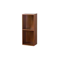 VCM Aktenregal 34 x 30 x 72 cm Nussbaum