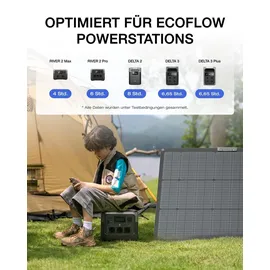 EcoFlow NextGen monokristallin 160 W