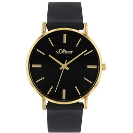 s.Oliver Damen Uhr Armbanduhr, Silikon 2038373