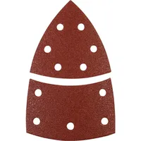 KWB 496108 Deltaschleifpapier Körnung (num) 80 (L x B)