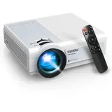 Staratlas Beamer, Mini Beamer mit WiFi6, 12000L Bluetooth Beamer 4K Unterstützt, Full HD 1080P Mini Projektor Beamer Handy für Heimkino Outdoor, Video Beamer Kompatibel mit TV Stick/HDMI/USB/PS5