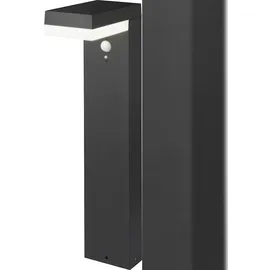 Sygonix SY-4715528 Solar-Außenstandleuchte mit Bewegungsmelder SMD LED 6W Schwarz