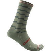 Castelli 4522037-346 UNLIMITED 18 SOCK Socks Men's Verteidiger grün XL