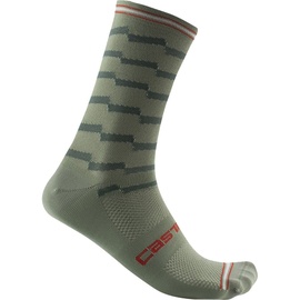 Castelli 4522037-346 UNLIMITED 18 SOCK Socks Men's Verteidiger grün XL
