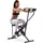 Sunny Health & Fitness Smart Upright Row-N-Ride Trainer Schwarz