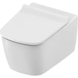 TECE TECEneo Wand-WC 9700215 Set mit Deckel SLIM, weiß, ohne Duschfunktion