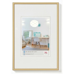 walther + design Lifestyle Kunststoff Bilderrahmen 28x35 cm GOLD