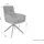 byLIVING Esszimmerstuhl Pura Cordbezug off-white schwarz 2er Set