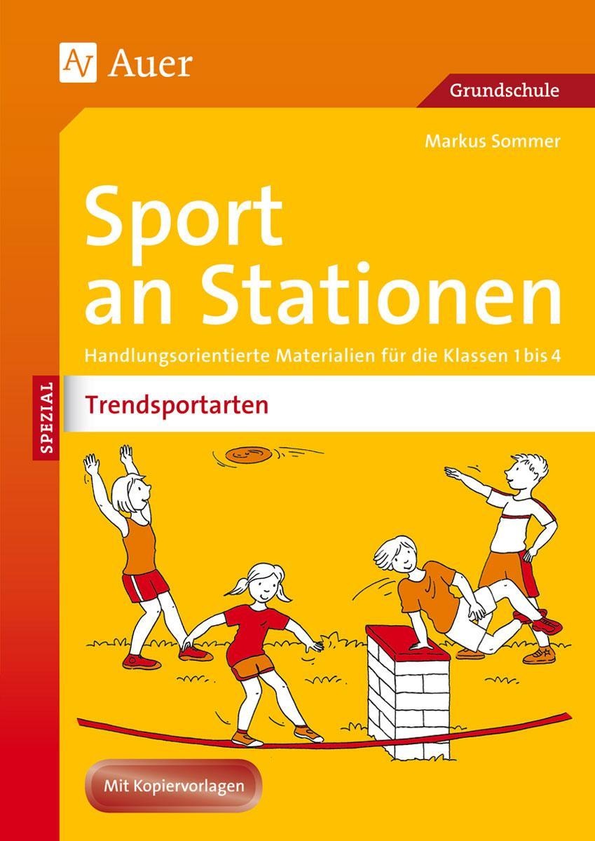 Sport An Stationen Spezial - Trendsportarten 1-4 - Markus Sommer  Geheftet