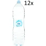 12x Lilia Acqua Minerale Naturale Italienisches Natürliches Mineralwasser 2Lt