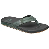 REEF Cushion Phantom Herren-Flip-Flop, ultraweiches gepolstertes Fußbett, Geo Olive, 8 - 40 EU