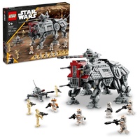 LEGO Star Wars at-TE Walker 75337 Spielzeugbau-Set; lustiges Geschenk für Kinder ab 9 Jahren; mit Commander Cody, einem 212. Klongewehr, 3 212. Klontruppen und 3 Kampfdroiden (1.082 Teile) )