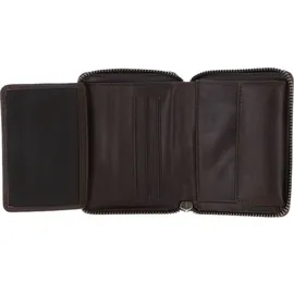 LEONHARD HEYDEN Roma Zip Around Wallet Unisex Geldbörse bro brown