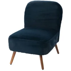 Bukolischer Sessel Luxus blau - Anderer Stoff Amadeus 80x69 cm