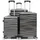 Cheffinger Koffer-Set 3-tlg. grau