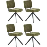 Jockenhöfer Drehstuhl Gloria grün 4er Set