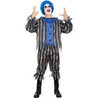 Funidelia | HorrorClown Kostüm für Herren Clowns, Killer Clown, Halloween, Horror - Kostüm für Erwachsene & Verkleidung für Partys, Karneval & Halloween - Größe L - Granatfarben