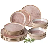 Moritz & Moritz Moritz TERRA Geschirrset 18-tlg. rosa