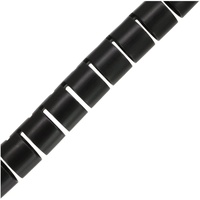 InLine flexibler Kabelkanal/Kabelschlauch 10m, schwarz, 10mm
