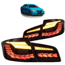 Voll LED Rückleuchten für BMW F10 Limousine 2010-2016 Smoke in OLED Technik