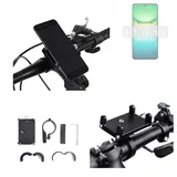 K-S-Trade Smartphone-Halterung für Vivo Y300 5G China, (Handyhalterung das Fahrrad Halter Lenkstange Fahrradhalterung) schwarz