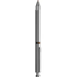St Tri Multipen silberfarben Kugelschreiber in 2 Farben mit Bleistift-Funktion