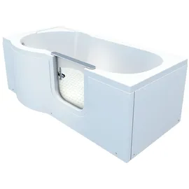 AcquaVapore Seniorenwanne mit Tür 85 x 170 cm (S12-R)