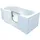 AcquaVapore Seniorenwanne mit Tür 85 x 170 cm (S12-R)