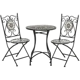 modfu Bistro-Set 3-tlg. Grau
