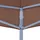 vidaXL Partyzelt-Dach 3x3 m Braun 270 g/m2