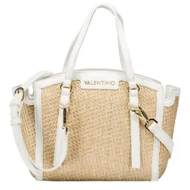 Valentino Demetra Umhängetasche Synthetik Beige/White