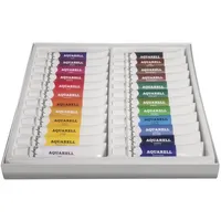 Rayher Künstler-Set Aquarellfarben farbsortiert 24 x 12,0 ml