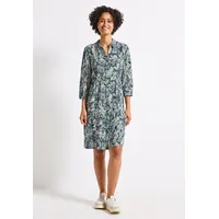 STREET ONE Tunikakleid Blau Snake Print 38