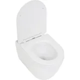 Evenes Aimera Compact Wand-WC mit WC-Sitz Weiß