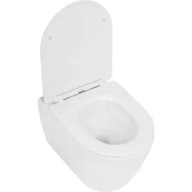 Evenes Aimera Compact Wand-WC mit WC-Sitz Weiß