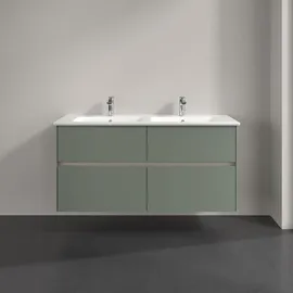 Villeroy & Boch Waschtischunterschrank 4 Auszüge 126,1 x 61 x 48 cm Soft Green