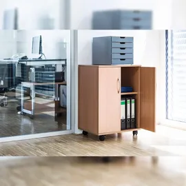 Durable Multifunktionswagen 74/53 geschlossen buche