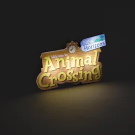 Paladone Animal Crossing Logo Light Orange
