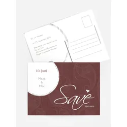 Save-the-Date Karten selbst gestalten mit Spruch und Fotos im Onlinedesigner bei Meine-Kartenmanufaktur.de