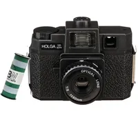 Holga 120GCFN Set black, inkl. B+W Film+ Batterie, Rollfilm-Kamera