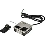 Heinrich Kopp Steckdosenleiste 2fach Champagner 1 St.