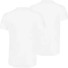 Puma Basic Herren T-Shirt Round Neck weiß M