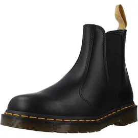Dr. Martens 2976 Yellow Stitch Smooth black smooth leather 36